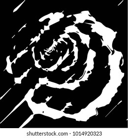 Grunge halftone black and white texture background. Abstract vector Texture
