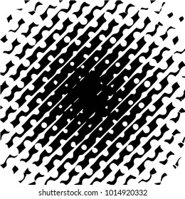 Grunge halftone black and white texture background. Abstract vector Texture
