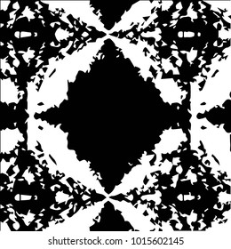 Grunge halftone black and white texture background. Abstract vector Texture
