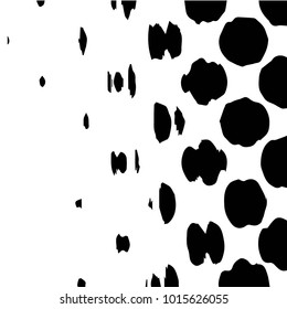 Grunge halftone black and white texture background. Abstract vector Texture
