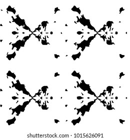 Grunge halftone black and white texture background. Abstract vector Texture
