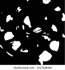 Grunge halftone black and white texture background. Abstract vector Texture
