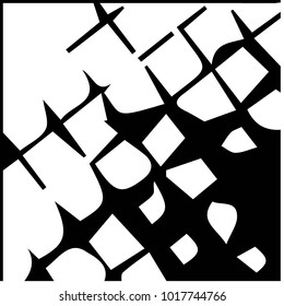 Grunge halftone black and white texture background. Abstract vector Texture
