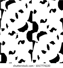Grunge halftone black and white texture background. Abstract vector Texture
