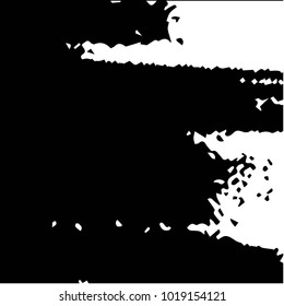 Grunge halftone black and white texture background. Abstract vector Texture
