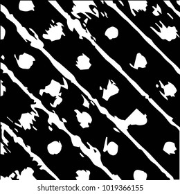 Grunge halftone black and white texture background. Abstract vector Texture

