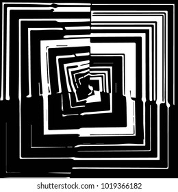 Grunge halftone black and white texture background. Abstract vector Texture

