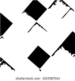 Grunge halftone black and white texture background. Abstract vector Texture

