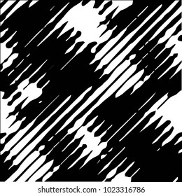 Grunge halftone black and white texture background. Abstract vector Texture
