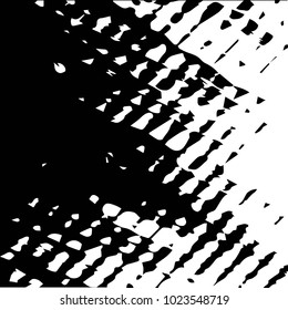 Grunge halftone black and white texture background. Abstract vector Texture
