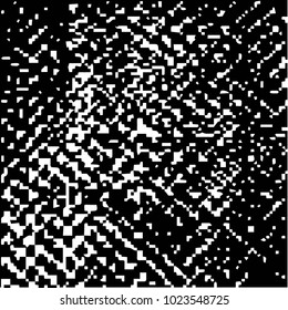 Grunge halftone black and white texture background. Abstract vector Texture
