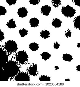 Grunge halftone black and white texture background. Abstract vector Texture
