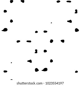 Grunge halftone black and white texture background. Abstract vector Texture
