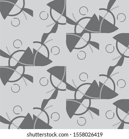 Grunge halftone black and white texture background. Abstract vector Texture