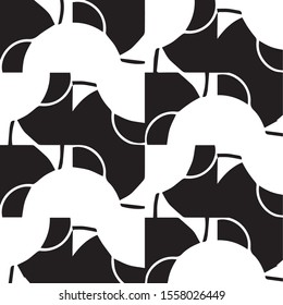 Grunge halftone black and white texture background. Abstract vector Texture