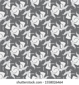 Grunge halftone black and white texture background. Abstract vector Texture
