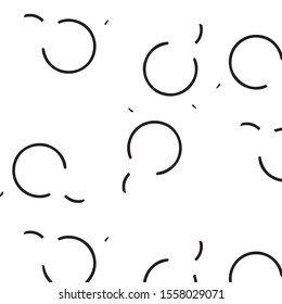 Grunge halftone black and white texture background. Abstract vector Texture