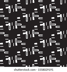 Grunge halftone black and white texture background. Abstract vector Texture