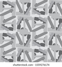 Grunge halftone black and white texture background. Abstract vector Texture