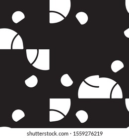 Grunge halftone black and white texture background. Abstract vector Texture