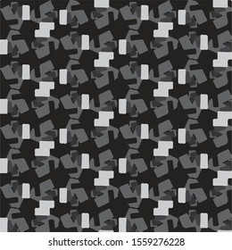 Grunge halftone black and white texture background. Abstract vector Texture