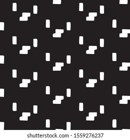 Grunge halftone black and white texture background. Abstract vector Texture
