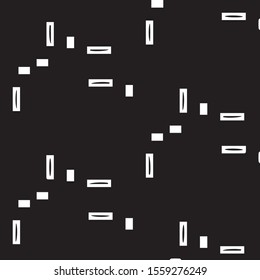 Grunge halftone black and white texture background. Abstract vector Texture