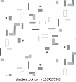 Grunge halftone black and white texture background. Abstract vector Texture