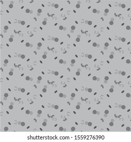 Grunge halftone black and white texture background. Abstract vector Texture