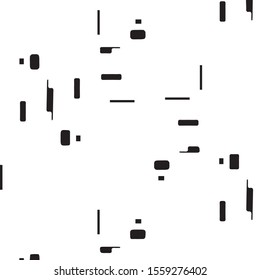 Grunge halftone black and white texture background. Abstract vector Texture