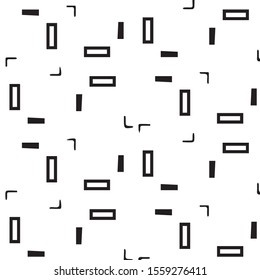 Grunge halftone black and white texture background. Abstract vector Texture