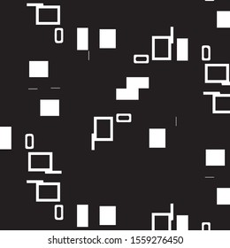 Grunge halftone black and white texture background. Abstract vector Texture