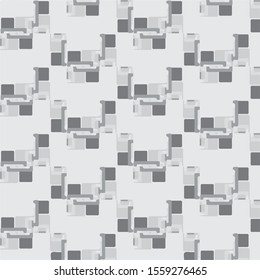 Grunge halftone black and white texture background. Abstract vector Texture