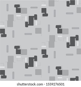 Grunge halftone black and white texture background. Abstract vector Texture