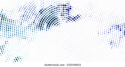 Grunge halftone colored dotted texture background. Spotted vector abstract overlay. Textured vintage backdrop. Geometry pattern for web design, covers, web sites, posters