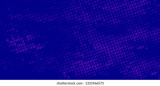 Grunge halftone colored dotted texture background. Spotted vector abstract overlay. Textured vintage backdrop. Geometry pattern for web design, covers, web sites, posters