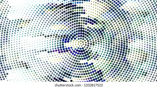 Grunge halftone colored dotted texture background. Spotted vector abstract overlay. Textured vintage backdrop. Geometry pattern for web design, covers, web sites, posters