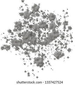 Grunge halftone colored dotted texture background. Spotted vector abstract overlay. Monochrome pattern for web design, advertisment banners, comic books, manga, posters, pakaging. 