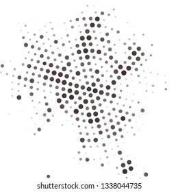 Grunge halftone colored dotted texture background. Spotted vector abstract overlay. Monochrome pattern for web design, advertisment banners, comic books, manga, posters, pakaging. 