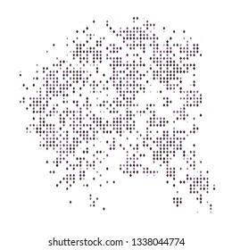 Grunge halftone colored dotted texture background. Spotted vector abstract overlay. Monochrome pattern for web design, advertisment banners, comic books, manga, posters, pakaging. 