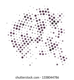 Grunge halftone colored dotted texture background. Spotted vector abstract overlay. Monochrome pattern for web design, advertisment banners, comic books, manga, posters, pakaging. 