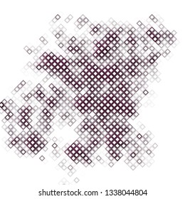 Grunge halftone colored dotted texture background. Spotted vector abstract overlay. Monochrome pattern for web design, advertisment banners, comic books, manga, posters, pakaging. 