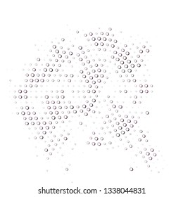 Grunge halftone colored dotted texture background. Spotted vector abstract overlay. Monochrome pattern for web design, advertisment banners, comic books, manga, posters, pakaging. 