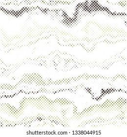 Grunge halftone colored dotted texture background. Spotted vector abstract overlay. Monochrome pattern for web design, advertisment banners, comic books, manga, posters, pakaging. 