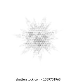 Grunge halftone colored dotted texture background. Spotted vector abstract overlay. Monochrome pattern for web design, advertisment banners, comic books, manga, posters, pakaging. 