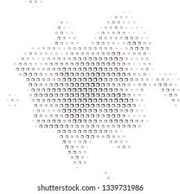 Grunge halftone colored dotted texture background. Spotted vector abstract overlay. Monochrome pattern for web design, advertisment banners, comic books, manga, posters, pakaging. 