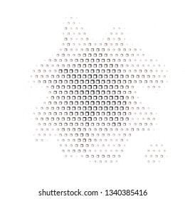 Grunge halftone colored dotted texture background. Spotted vector abstract overlay. Monochrome pattern for web design, advertisment banners, comic books, manga, posters, pakaging