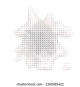 Grunge halftone colored dotted texture background. Spotted vector abstract overlay. Monochrome pattern for web design, advertisment banners, comic books, manga, posters, pakaging