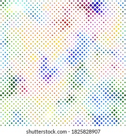 Grunge halftone colored dotted texture background. Spotted vector abstract overlay. Monochrome pattern for web design, advertisement banners, comic books, manga, posters, packaging. 