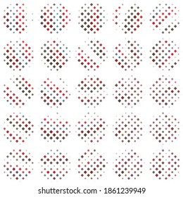 Grunge halftone colored dotted texture background. Spotted vector abstract overlay. Monochrome pattern for web design, advertisement banners, comic books, manga, posters, packaging. 